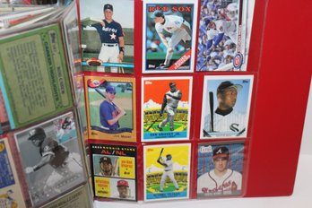 Baseball Card Binder - Over 250 Ken Griffey, Jr. -Brett - Munson - Betts - Randy Johnson - Vintage Topps 1970s