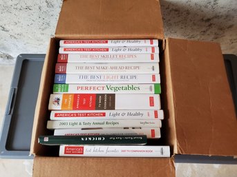 Group Of Hardcover Cookbooks
