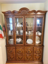 Wooden China Cabinet Hutch