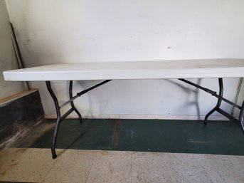 Large 6 Ft Indoor Outdoor Folding Table
