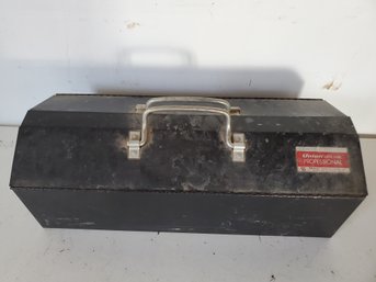 Vintage Union Super Steel Professional Metal Toolbox