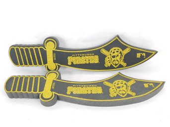 Pair Of Pittsburgh Pirates Foam Swords