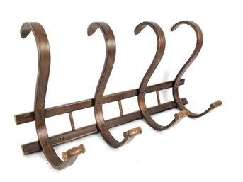 Mid Century Bentwood Coat Rack