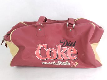 Vintage Coca Cola Black Cherry Vanilla Duffle Carry On Bag