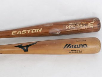 Mizuno MZM 243 And Easton Pro 243 Baseball Bats