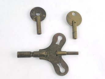 Lux And Waterbury Clock Keys