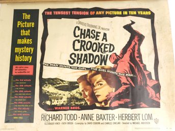 Chase A Crooked Shadow 1956 Movie Poster