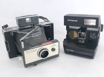 Polaroid Land Camera 102 And Sun 660