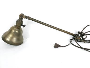 Vintage Expanding Articulating Industrial Desk Lamp