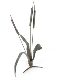 Unmarked Brutalist Style Pussywillow Statue