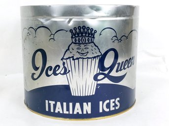 Ices Queen Italian Ice Tin