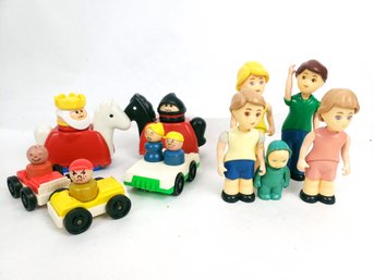 Mixed Lot Of Vintage Fisher Price Toy Figures