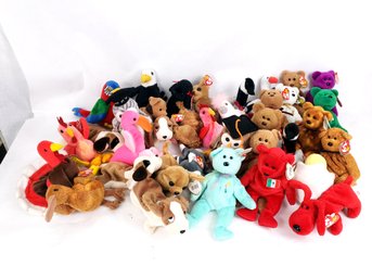 Lot Of 36 Vintage Beanie Babies