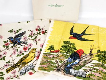 New Old Stock Parisian Prints Linens