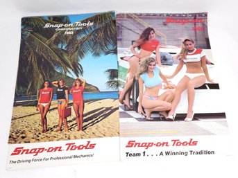 1983 And 84  Snap On Advertising Calendar