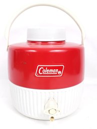 Red Coleman Dispenser Jug Cooler
