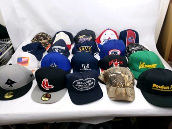 Lot Of 20 Mixed Hats