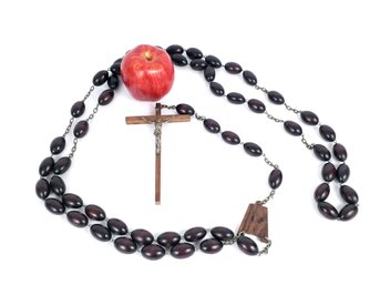 Extra Large 64' Crucifix Rosary Beads