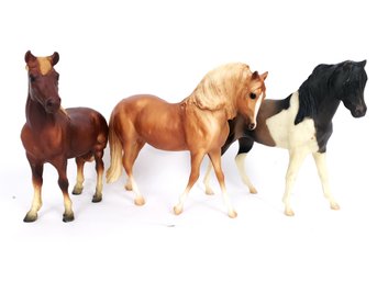 3 Vintage 6' Breyer Horses