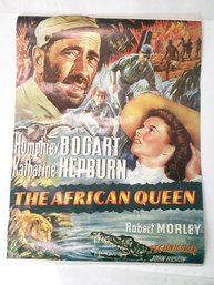 Humphrey Bogart African Queen Movie Poster