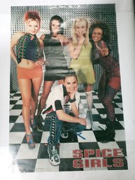 Vintage Spice Girls Poster