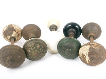 Mixed Lot Of Unique Door Knobs