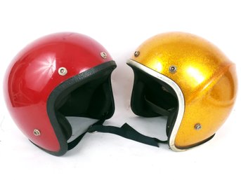 2 Lear Siegler Helmets