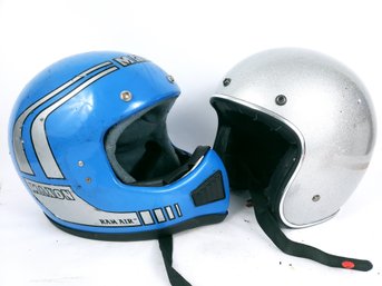 Maxon Ram Air And Bell Vintage Helmets