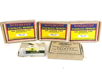 Mixed Ammo Primer Empty Boxes