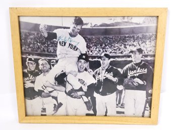 Ralph Terry 12' X 15' Signed Photo