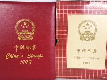 Chinese Stamp Collection In Book From China Govt.
