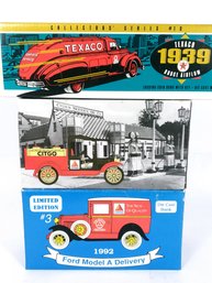 Citgo And Texaco Diecast Cars In Box