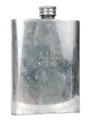 English Pewter Flask