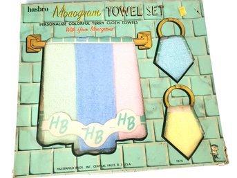 1950s Habro Custom Towel Set