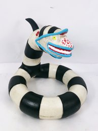 Beetlejuice Sandworm Blow Mold Figure