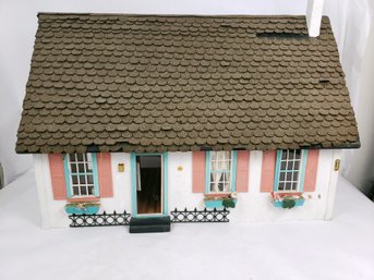 Vintage Wooden Dollhouse
