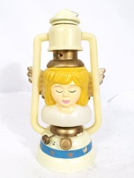 Rare Cherub Plastic Lantern Light