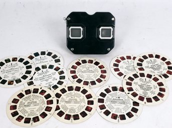 1940s Bakelite Sawyers View Master With Various Slides