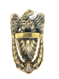 Small Brass Eagle Door Knocker