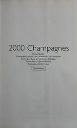 2000 Champagnes Richard Juhlin Photography, Graphics And Production: Pelle Bergentz Cover: Joel Berg Cover Pho