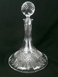 Voyage Ships Decanter With Stopper