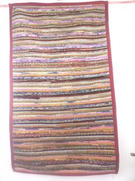 Hand Made Sari Silk Rug 40' X 64'