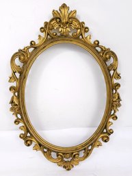 Vintage Depose Italian Gilt Plastic Picture Frame