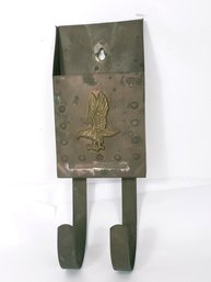 Vintage Brass Mailbox With Eagle