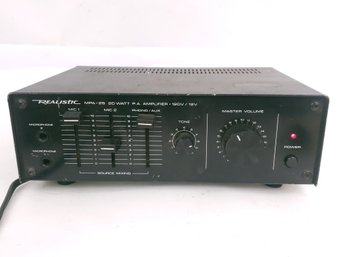 Realistic MPA-25 Amp
