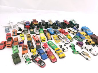 Large Lot Of Diecast Cars