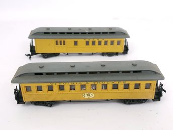 Virginia & Truckee HO Train Cars