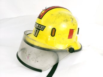 Vintage Firefighter Helmet