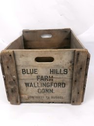Blue Hills Farms Wallingford Apple Crate
