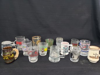 Lot 2 Of 15 Shot Glasses